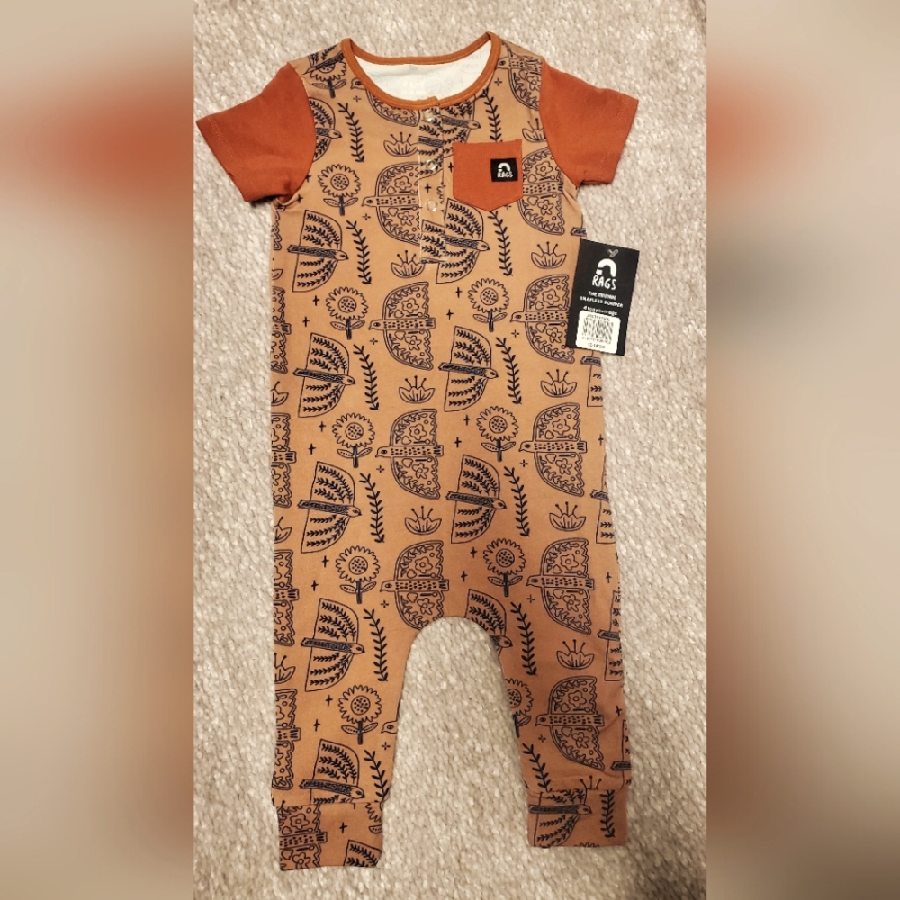 Rags to Raches romper